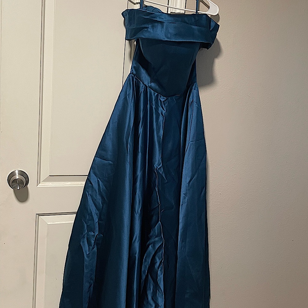 Off the Shoulder Ball Gown